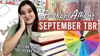 SEPTEMBER TBR OF COLORS + BOOKOPLATHON TBR 🌈 September TBR Game + Readathon TBR