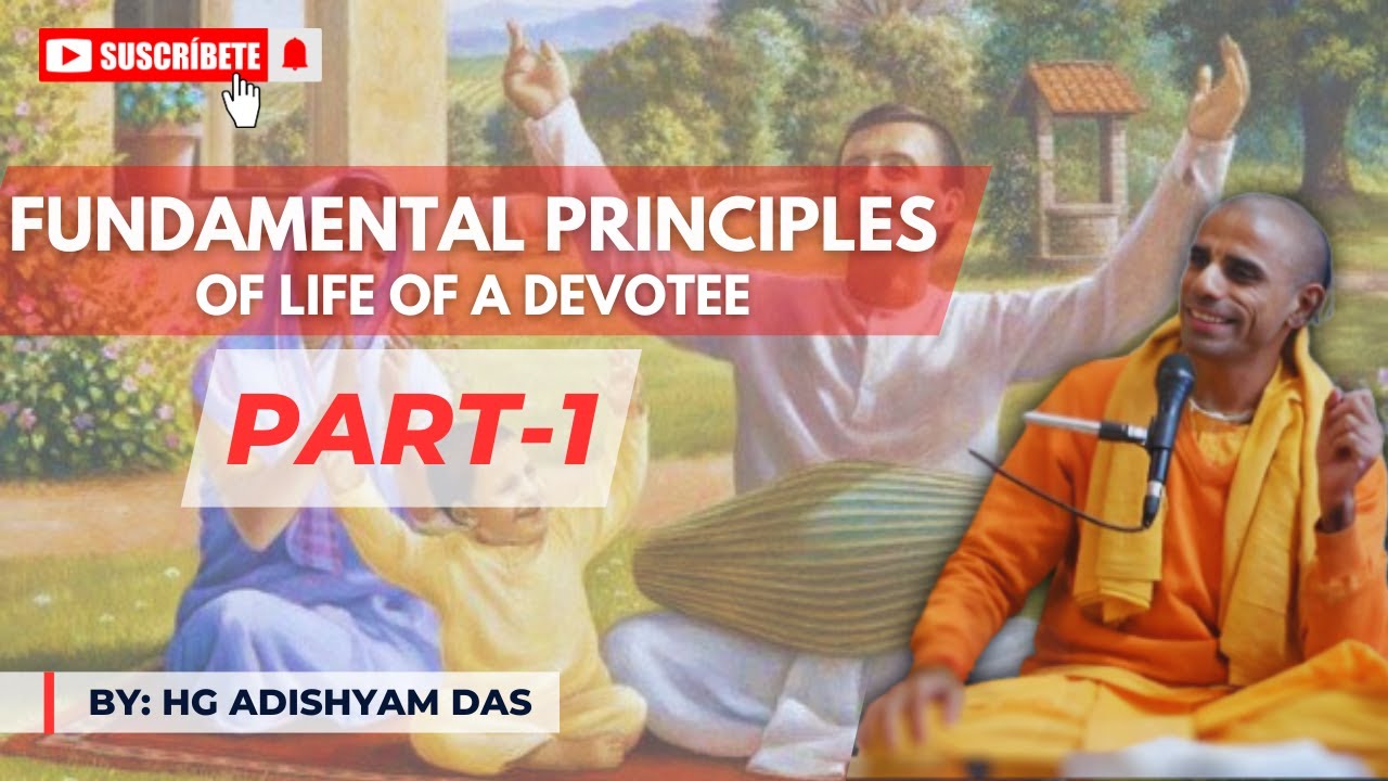 Foundational Principles of life of Devotee Part 1 || Counsellor Meeting ...