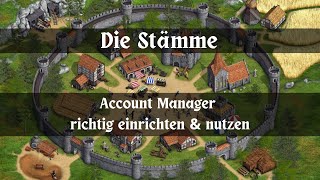 Die Stämme Account Manager Einrichten