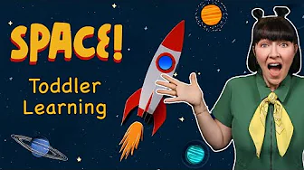 Learning The Solar System | Science Videos For Toddlers | Planets + Counting & More