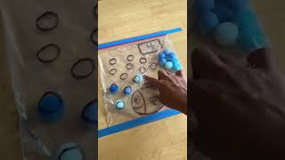 Counting Bubbles Sensory Bag