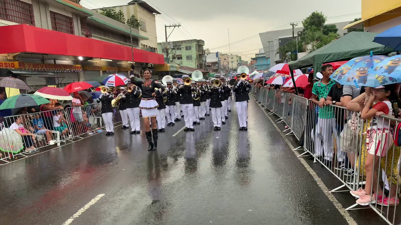 Banda de música Capitán Armando villa IFN, 28 de noviembre del 2019,  en La Chorrera. CAPITÁN WIMPY.
