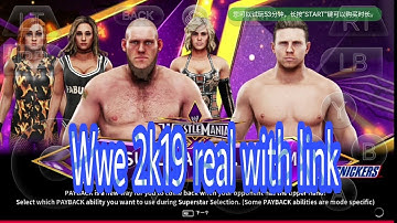 How to play wwe 2k19 in gloud games latest apk with link 2021