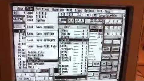 ATARI MEGA STE - NOTATOR - EDITOR ROLAND D-50