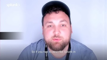 Describe Splunk in one word - Jamie Collins for Splunk Love