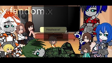 Team prime + Humans react || Tfp + Bayverse + Rescue bots + RID