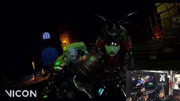 Vicon @ SIGGRAPH 2019 Real-time 3 Person Capture