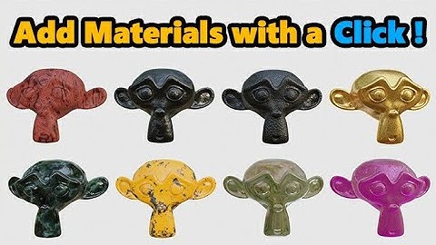 Realtime Materials For Blender