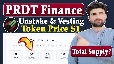 PRDT Token Staking & Vesting Update | PRDT Token Price $1 | PRDT Token Total Supply? | Rizwan Baloch
