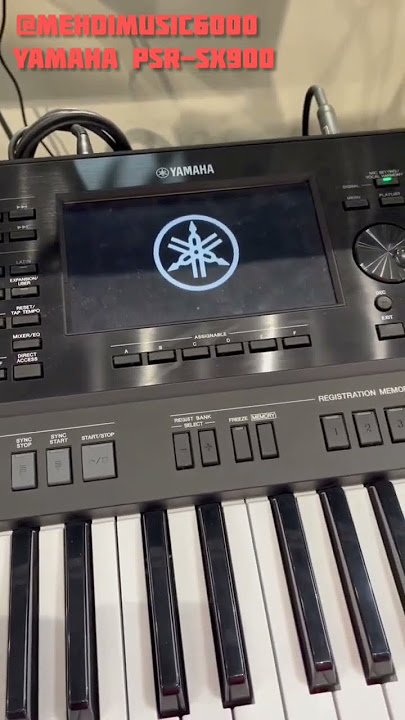 YAMAHA PSR SX-900 ๐น