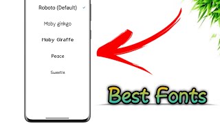 Magisk Module - 5 Best Fonts for your device | Android 10/11 Supported screenshot 5