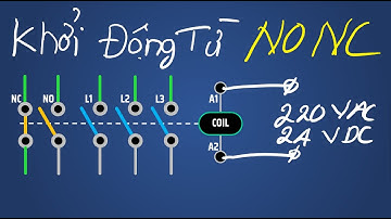 Tiếp Điểm Khởi Động Từ Hoạt Động Như Thế Nào ? | NO NC