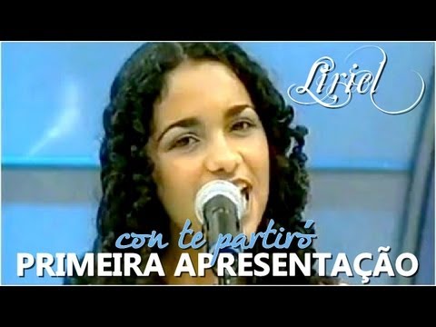 Liriel Domiciano - Con Te Partiró (Primeira Apresentação No Programa Raul Gil)