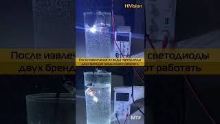 А что, если утопить светодиодные лампы HiVision? #ledlamp #автосвет #авто #auto #shorts