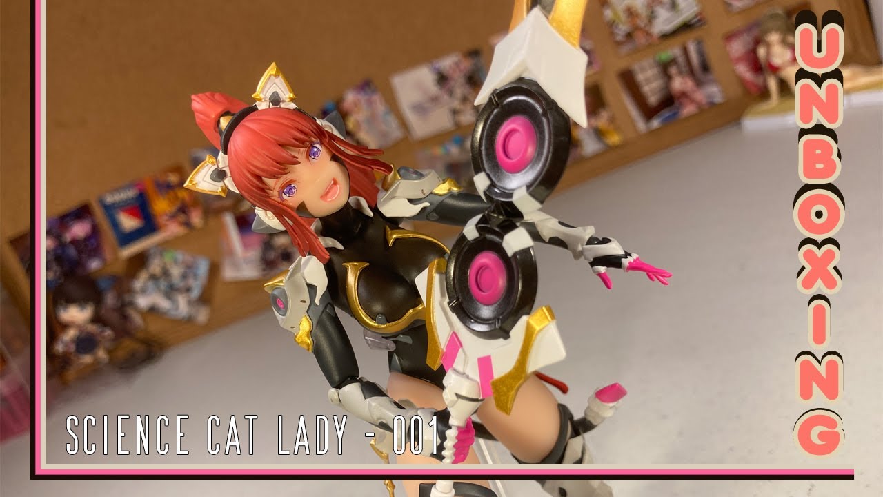 ExecutiveReplicas1/12キャットガール ERLCBDIC001 In-Depth Unboxing] Science Cat Lady 001 Figure by BigFireBird