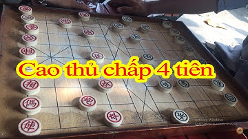 CỜ TƯỚNG VỈA HÈ CHẤP 4 TIÊN ,đẳng cấp quá, đánh cờ cấm nói [cờ tướng đường phố]
