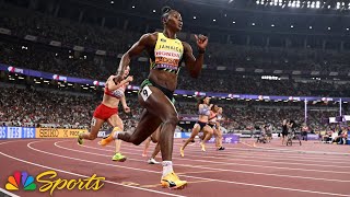 Shericka Jackson takes big steps towards a 200m three-peat with easy heat win in Tokyo | NBC Sports