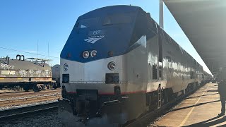 Riding Amtrak crescent 20 from Tuscaloosa AL to Birmingham AL. 3/29/24 (PART 2 of 2). **Read Desc**