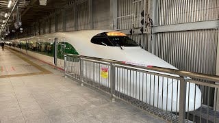 e2系J66編成200系カラー新幹線　ふるさとチャイム　福島駅到着前放送