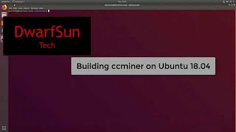 How-To: Build ccminer on Ubuntu 18.04