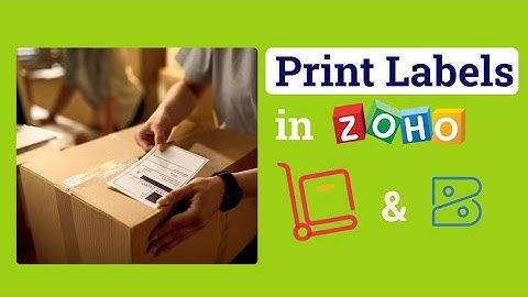 Zoho PrintEngine | Zoho Inventory | Product Labels | Zoho Label Printing