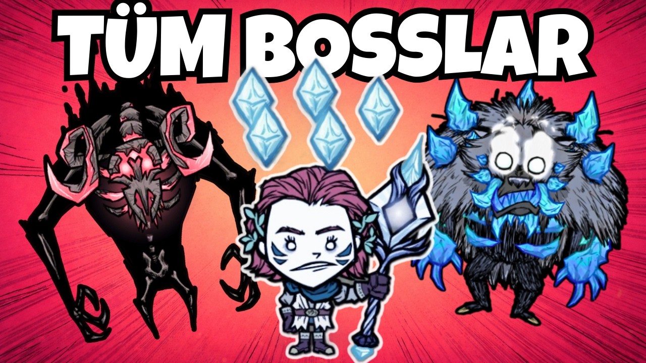 Wigfrid ile TÜM BOSSLARI KESTİM! | Baştan Sona Don't Starve Together