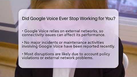 Did Google Voice Ever Stop Working for You? - Talking Tech Trends