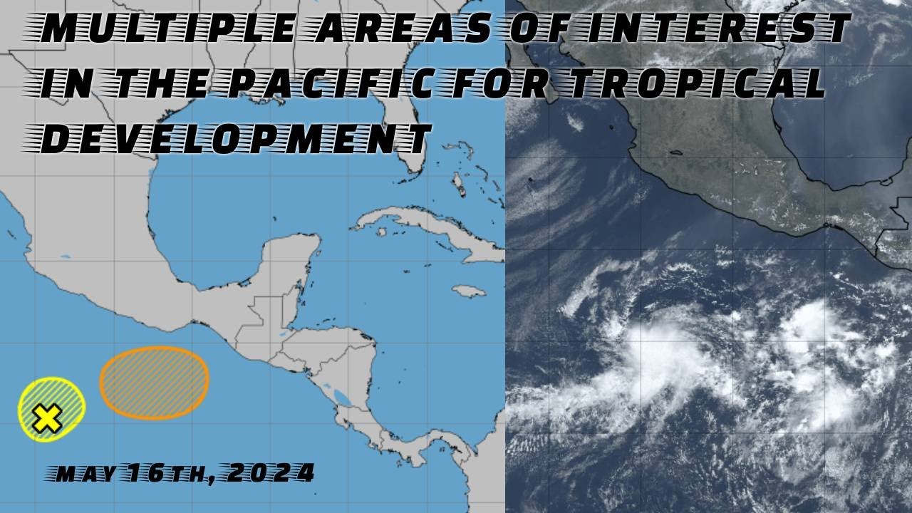 Multiple Areas Of Interest For Potential Tropical Development in the ...