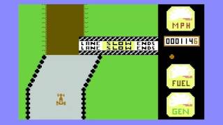MOTOR MANIA C64 COMMODORE 64 GAME GAMEPLAY screenshot 3