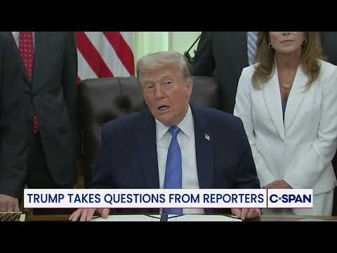 President Trump on Iran: "We're going to hit them again hard again today."