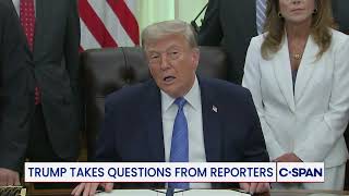 President Trump on Iran: "We're going to hit them again hard again today."