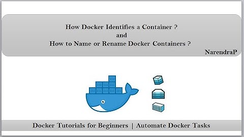 Docker Tutorials  | How Docker Identifies a Container ? | How to Name or Rename a Container ?