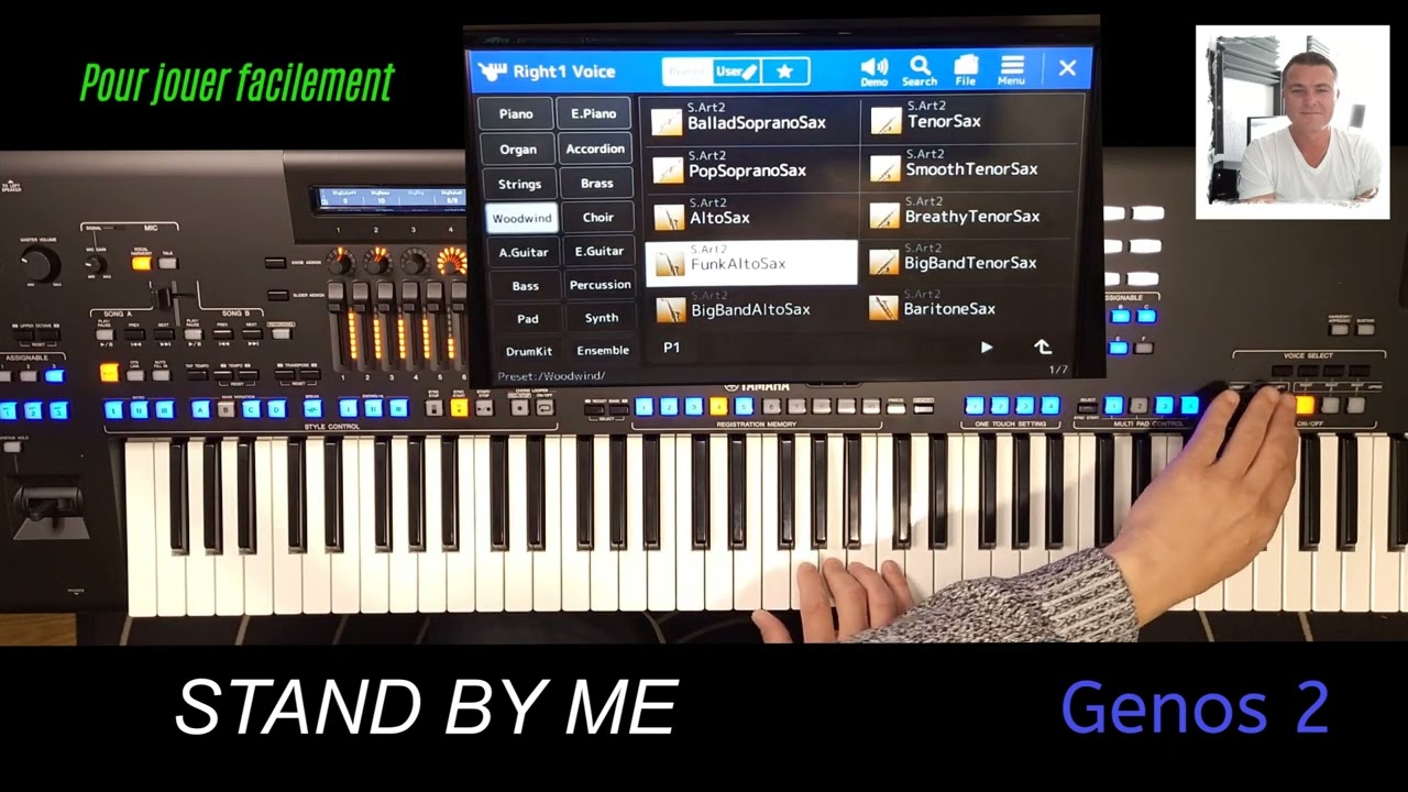 Genos 2 Yamaha (STAND BY MY) Modifier un style du Genos 2.