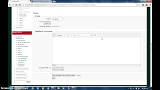 Annotating pdf submissions in the browser