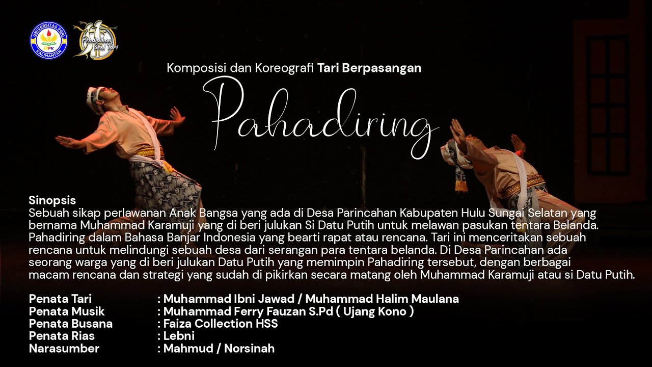 UAS Koreografi Tari Berpasangan  - Tari Pahadiring
