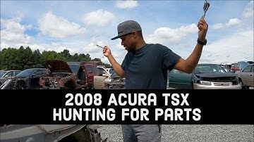 2008 Acura TSX Rebuild - Hunting for Parts