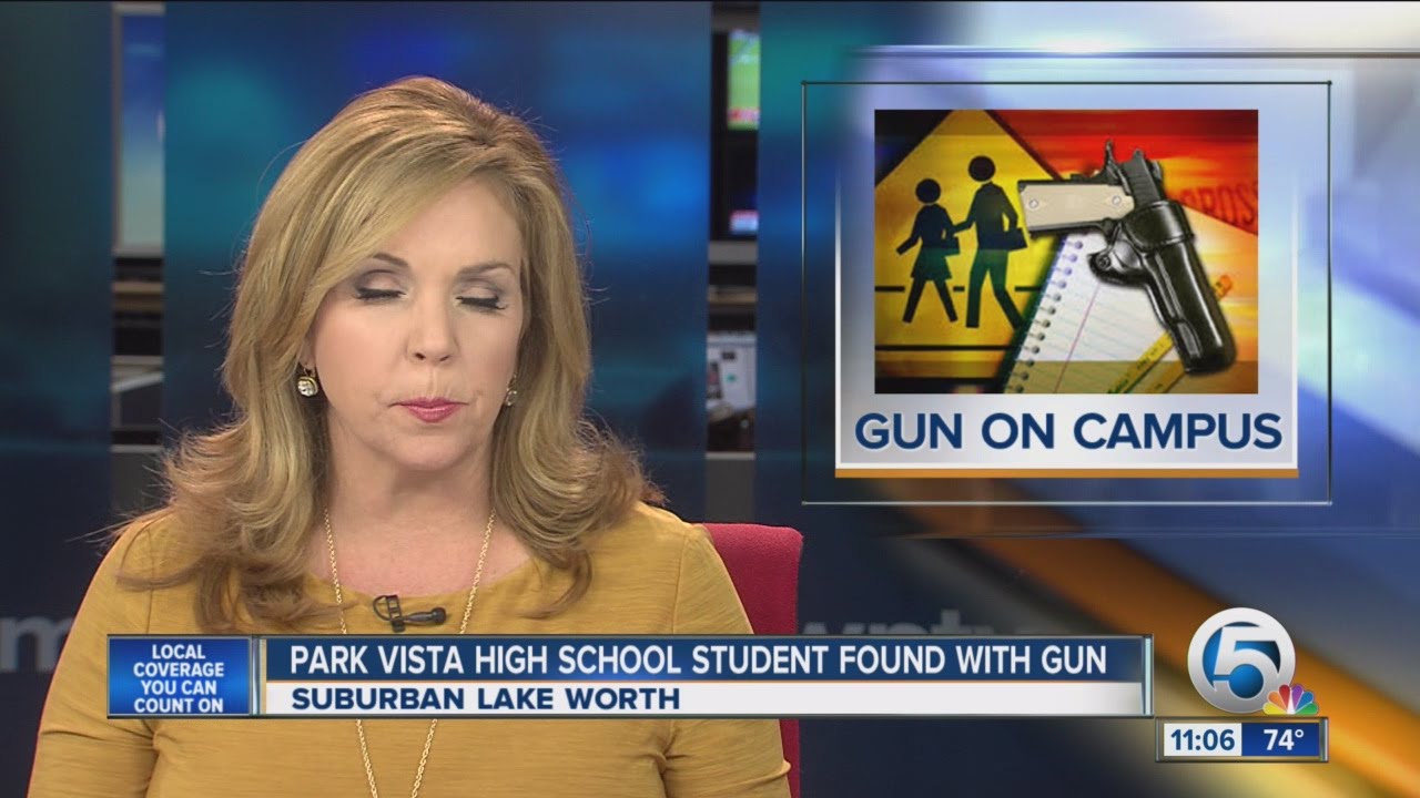 Park Vista High School student found with gun YouTube