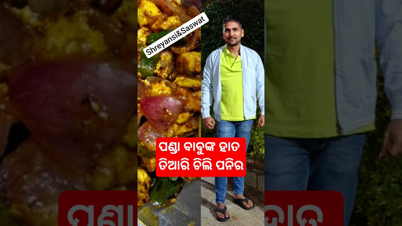 chilli paneer recipe made by panda babu 