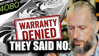 GIGABYTE REFUSED WARRANTY! Dead RTX 4080 SUPER