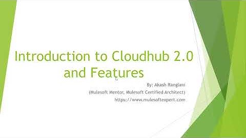 Introduction to cloudhub 2 0 | Features and Limitations