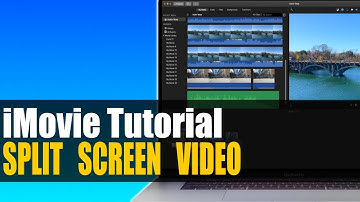 iMovie Tutorial  - Split Screen Video | Side by Side Video How To