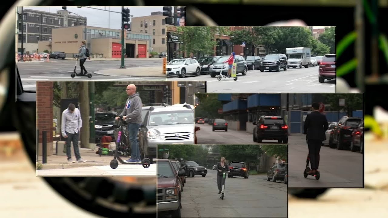 Chicago escooters bring plenty of problems 2 weeks into pilot program