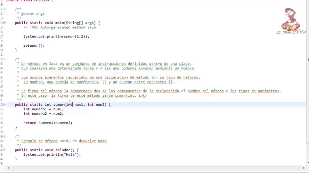 👩🏻💻 Aprende a programar en Java Métodos - YouTube