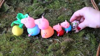 Репка. Свинка Пеппа и репка. Мультик из игрушек для малышей.
