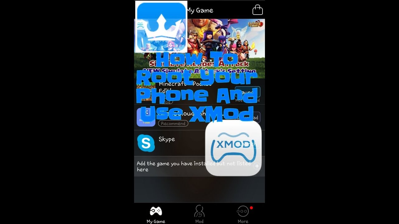 How To Root Your Phone And Use XMod - YouTube