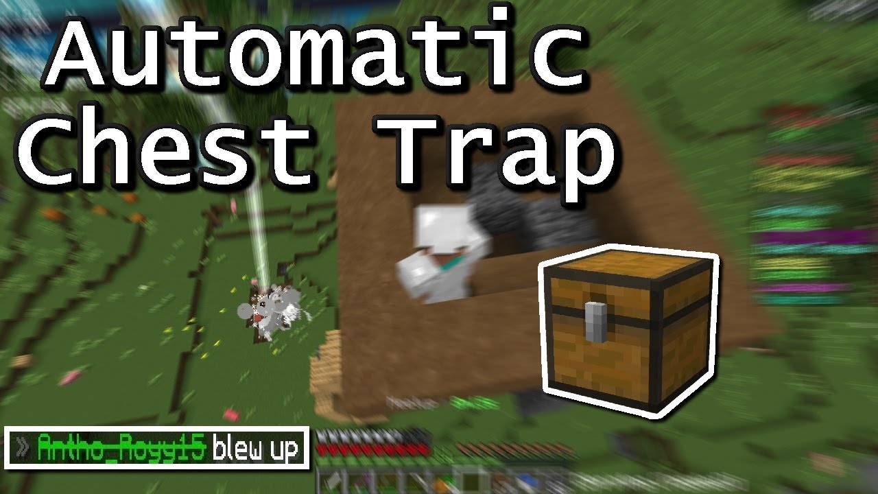 Automatic Chest Trap + THE GRAND REVEAL! YouTube