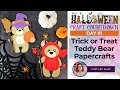 Cricut Teddy Bear Crafts for Halloween 🦇 HCC 2023 Day 01