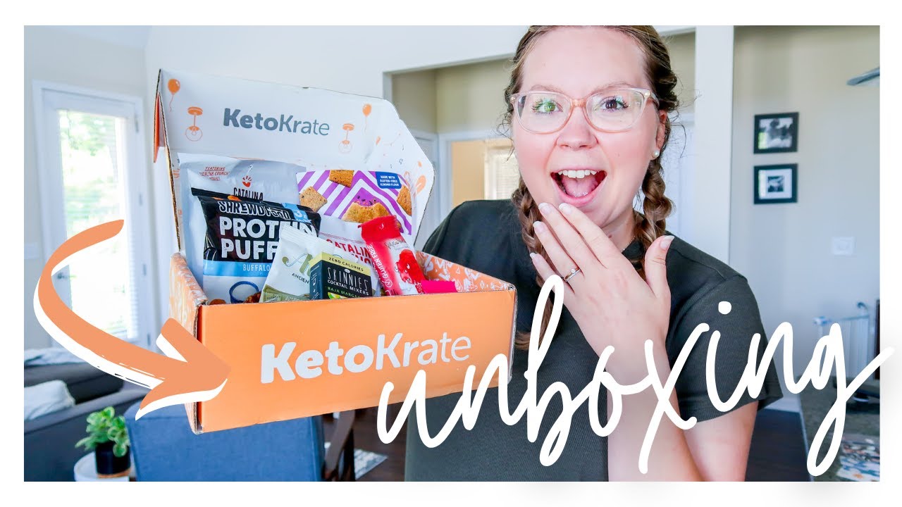 KETO KRATE Unboxing & Taste Test | keto + low carb subscription snack box