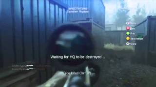 CoD4 11 Man KillFeed M40 HD