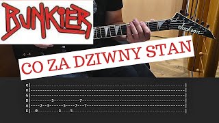 Bunkier - Co za dziwny stan (Weronika) (Guitar cover + TAB)